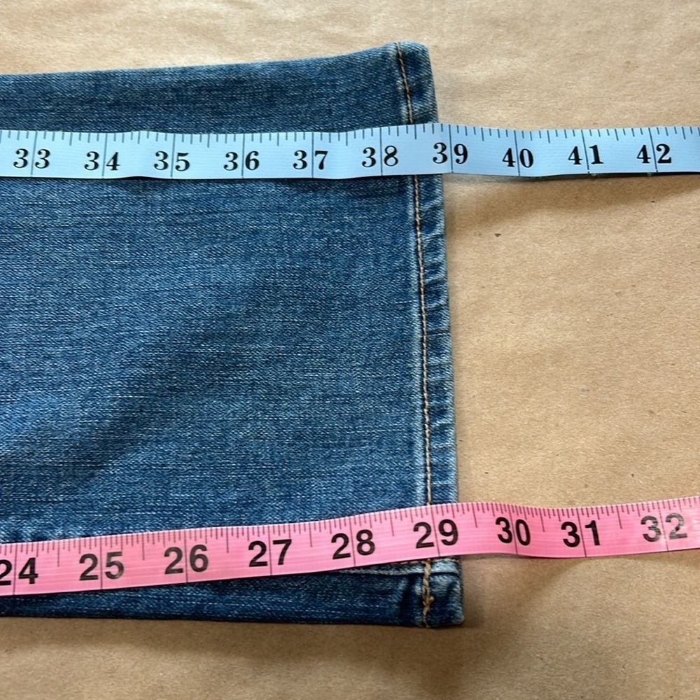Old Navy Original Mid Rise Straight Leg Jean Sz 4 Short - Picture 11 of 12